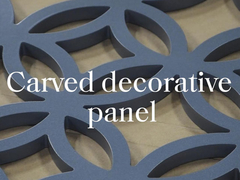 Płyty dekoracyjne rzeźbione