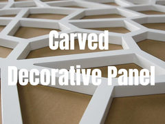 Płyty dekoracyjne rzeźbione