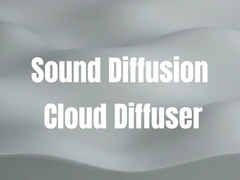 Hyperbolic Structure 3D Cloud Acoustic Sound Diffuser Panel dla kina domowego