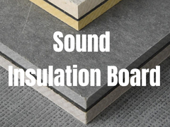 Materiały nieorganiczne Płyty izolacyjne dźwiękowe klasy E1 przyjazne dla środowiska dla pokoi hotelowych