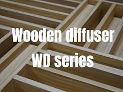 Kwadratowy drewniany akustyczny dyfuzor QRD z rozproszeniem dźwięku dla studia