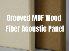 Brak pyłu Wysoki NRC tkanina z miękkich włókien Panele akustyczne Dekoracyjne 25 mm 50 mm grubość