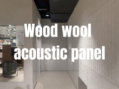 Kolorowe malowanie drewno wełna Panele akustyczne Kształty na zamówienie Dekoracja