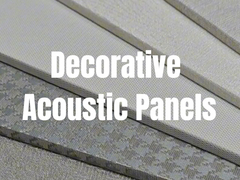 Łatwe do zainstalowania panele Materiał podlegający recyklingowi Panele akustyczne dekoracyjne