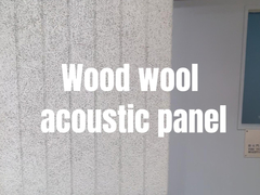 OEM Natural Color Acoustic Wood Wool Board E1 Grade Ochrona środowiska
