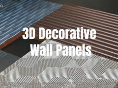 1200x2400mm 3D wygrawerowane panele ścienne do salonu i biura