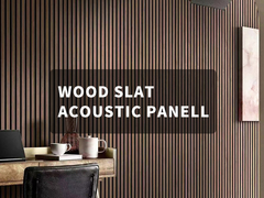 Eleganckie panele akustyczne z drewna do nowoczesnych wnętrz i zarządzania hałasem