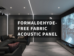 Płyty akustyczne z tkaniny przyjaznej środowisku klasy E1 Dźwiękoodporne 25 mm 50 mm grubość