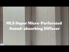 MLS Super Micro-perforated Sound-absorbing Diffuser