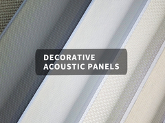 Funkcjonalne Dekoracyjne PET Płyty akustyczne Gładka tkanina Wykończenie Kolor dostosowywalny