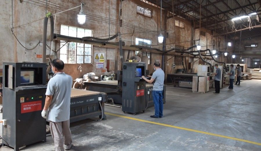 Guangzhou Wuyang Yiguan Acoustic Materials Co., Ltd. linia produkcyjna producenta