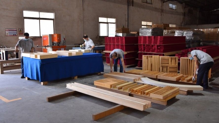 Guangzhou Wuyang Yiguan Acoustic Materials Co., Ltd. linia produkcyjna producenta