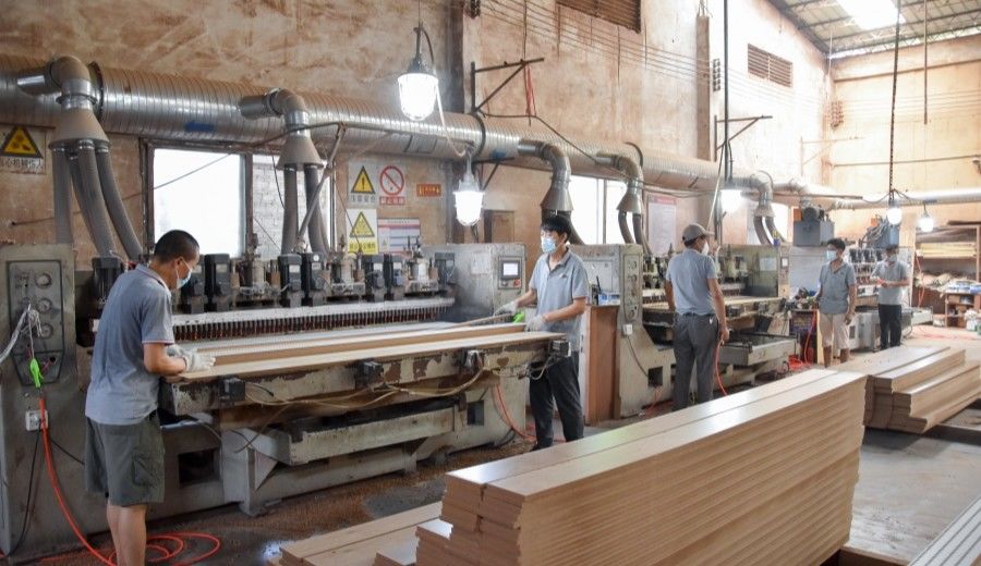Guangzhou Wuyang Yiguan Acoustic Materials Co., Ltd. linia produkcyjna producenta