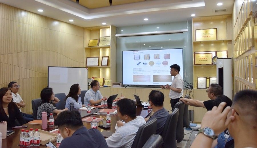 Guangzhou Wuyang Yiguan Acoustic Materials Co., Ltd. linia produkcyjna producenta