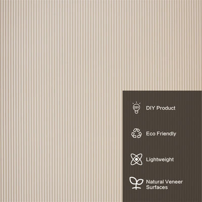 Interior Decor Embossed 3D Wall Art Panels 15mm 18mm With MDF Base Material