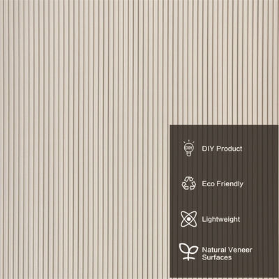 Interior Decor Embossed 3D Wall Art Panels 15mm 18mm With MDF Base Material