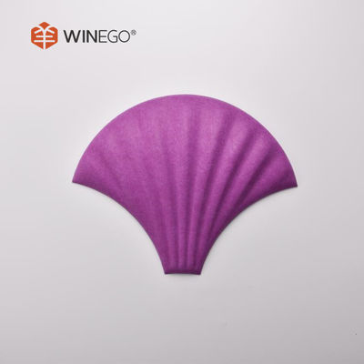 Noise Reduction 3D Polyester Acoustic Panels Lightweight For Building Decoration