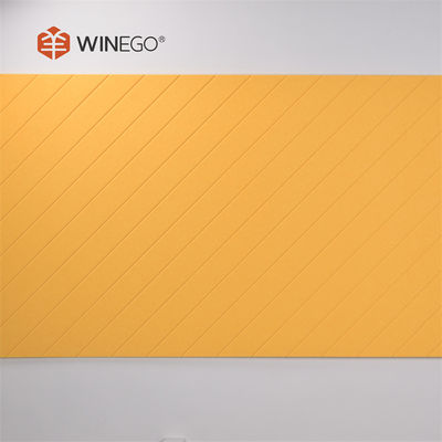 Multi Color Plain Polyester Fiber Sound Absorbing Board Zero Emission For Wall