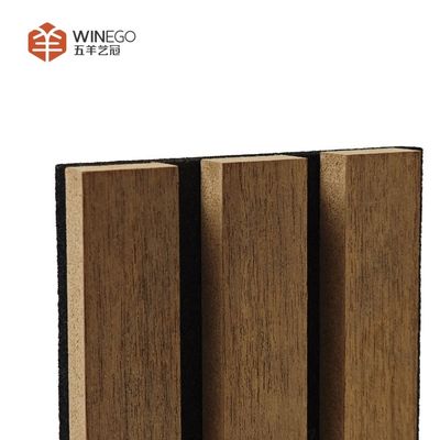 Modern Wood Slat Acoustic Panels With Different Colors For Ultimate Serenity