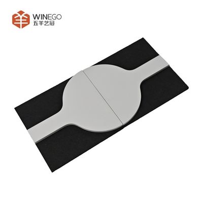 Custom Art Circle PET 3D Acoustic Wall Panel with Painting for Modern Spaces