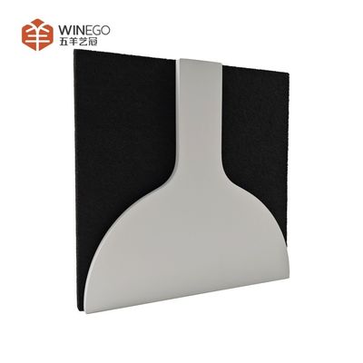 Custom Art Circle PET 3D Acoustic Wall Panel with Painting for Modern Spaces