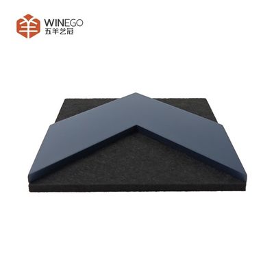 Artistic Shapes PET 3D Acoustic Wall Panel with Painting Modern Design