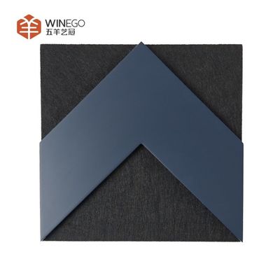 Artistic Shapes PET 3D Acoustic Wall Panel with Painting Modern Design