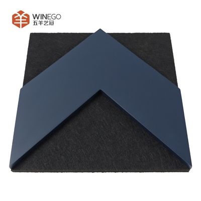 Artistic Shapes PET 3D Acoustic Wall Panel with Painting Modern Design
