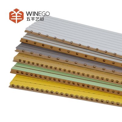 Sustainable Fireproof Grooved Acoustic Panels for Clearer, Quieter Spaces