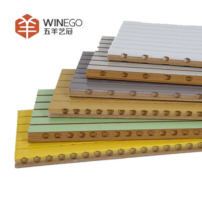 Sustainable Fireproof Grooved Acoustic Panels for Clearer, Quieter Spaces