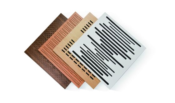 12mm 15mm Dekoracyjne akustyczne artystyczne panele dźwiękowe dla sufitów i ścian wysoki NRC