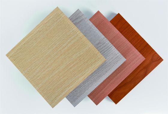 Płyty akustyczne mikroperdorowane, izolacja akustyczna, dekoracyjny panel absorpcyjny dźwięku