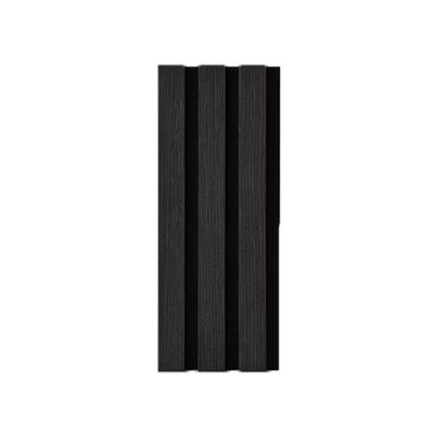 Black Oak Acoustic Wooden Slat Wall Panels 600x2400mm 0.85 NRC Sound Absorption