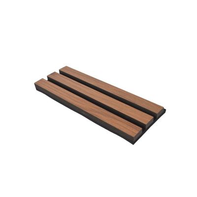 Melaminowe pokrycie Akustyczne drewniane panele ścienne 2400mm, Panele ścienne akustyczne z plamami OEM