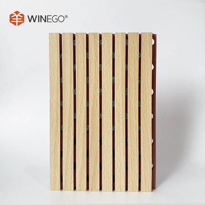 Płyty akustyczne z melaminy MDF 133x2440mm 197x2440mm do sufitu i ściany