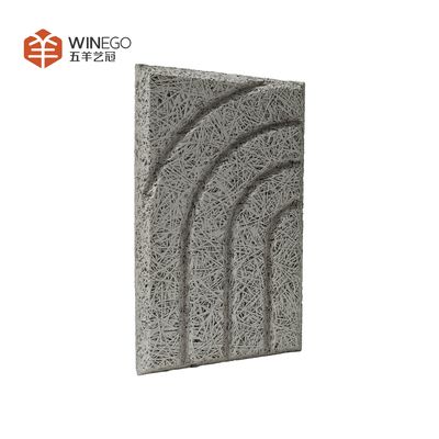 Wielekolorowy panel akustyczny z wełny drewnianej spełnia różne potrzeby estetyczne